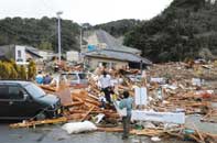زلزله و سونامي مرگبار در ژاپن