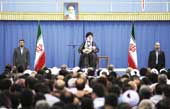  رهبر معظم انقلاب اسلامی: 
زیر سؤال بردن گزارشهای مسئولان عالی نظام کاری غلط است