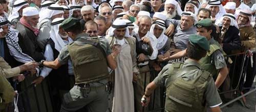 مقاومت فلسطينيان در برابر اشغالگران قدس