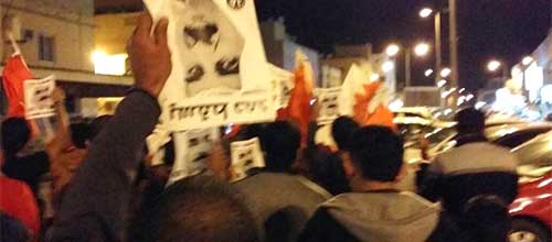 قیام بحرین در فاز درگیری‌ شبانه