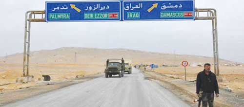 ارتش سوریه به مرز عراق رسید