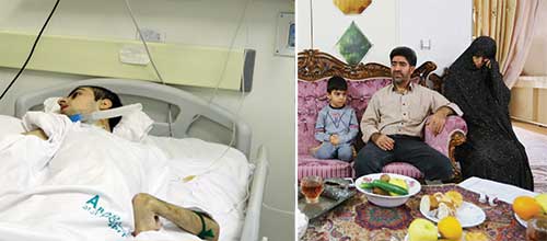 ۴ ماه جهاد پسر خمینی روی تخت بیمارستان