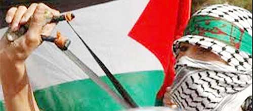 برافراشتن پرچم انتفاضه در سراسر فلسطین