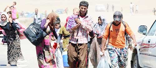 از آواره شدن ۱۰۰ هزار نفر تا انتقال داعش به عراق