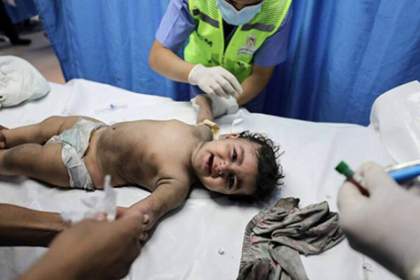 20 هزار نوزاد فلسطینی در آستانه مرگ