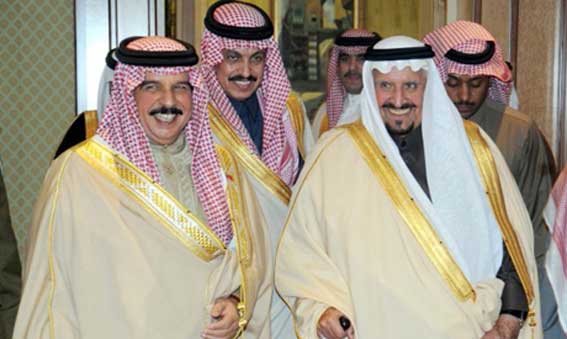 ازدواج پسر پادشاه بحرین با دختر پادشاه عربستان