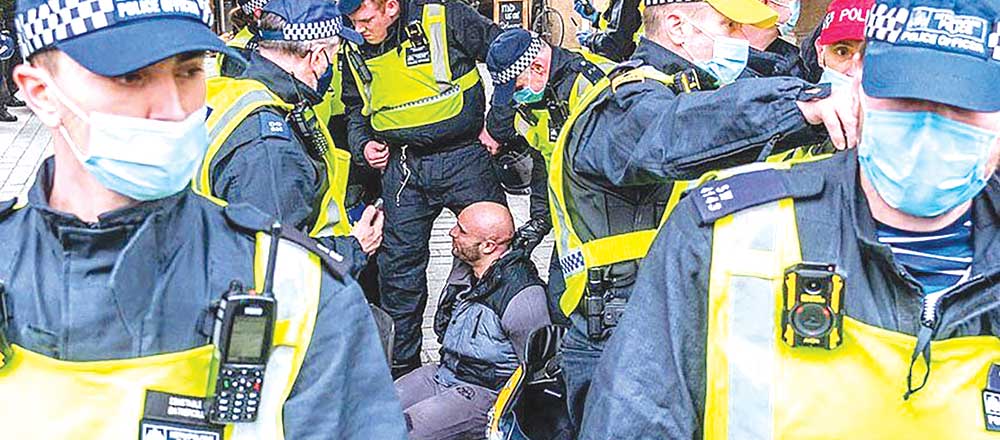پلیس لندن: بقیه‌ آشوبگران را هم شناسایی می‌کنیم