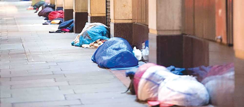افزایش ۸۵ درصدی مرگ و میر بی‌خانمان‌ها در انگلیس