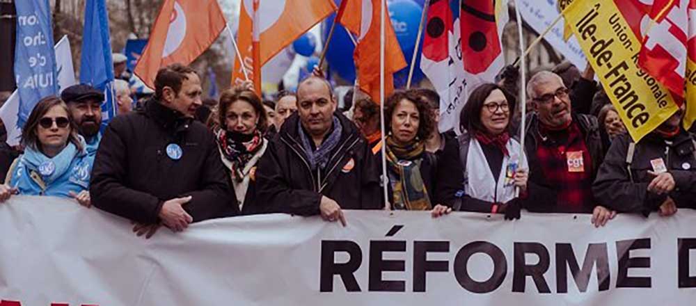 فراخوان اتحادیه‌های فرانسوی برای دور جدید اعتصاب