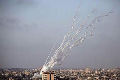 هزاران موشک به اسرائیل اصابت می‌کند