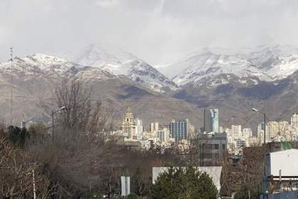 تهران پس از بارندگی