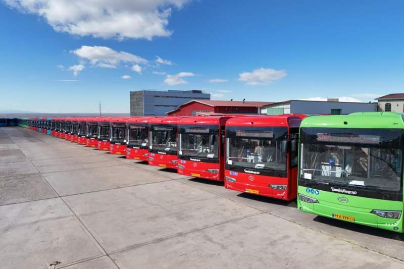 ۲۵ دستگاه دیگر از اتوبوس های اسنا راهی پایتخت شد