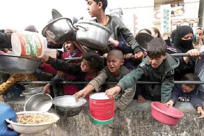 شهادت ۴۰۰ فلسطینی در صف غذا